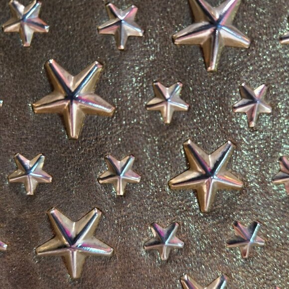 AUTHENTIC Jimmy Choo Star-Studded Clutch/Pouch - Picture 2 of 5